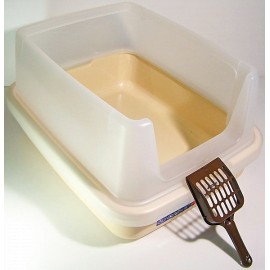 IRIS NA-400N 日本 IRIS  貓用廁所(有砂隔)- 茶色 IRIS NA-400N 日本 IRIS  貓用廁所(有砂隔)- 茶色